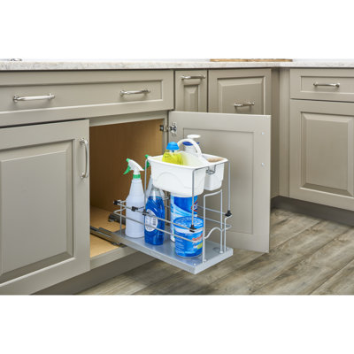 Undersink Pullout Cleaning Organizer W/ Soft-Close