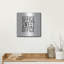 Art mural luxueux en métal «Work From Home 1» par Wild Apple, 12 po x 12 po