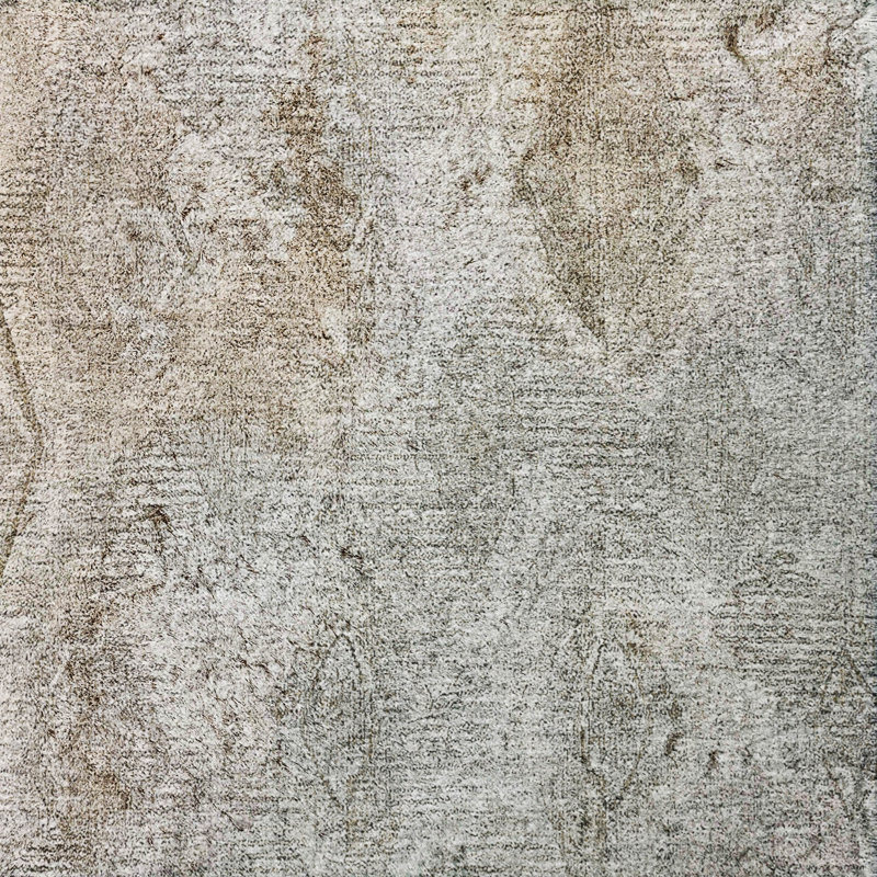 Tapis à poil long de qualité supérieure lavable à la machine ADS622, Silver, 3' x 5'