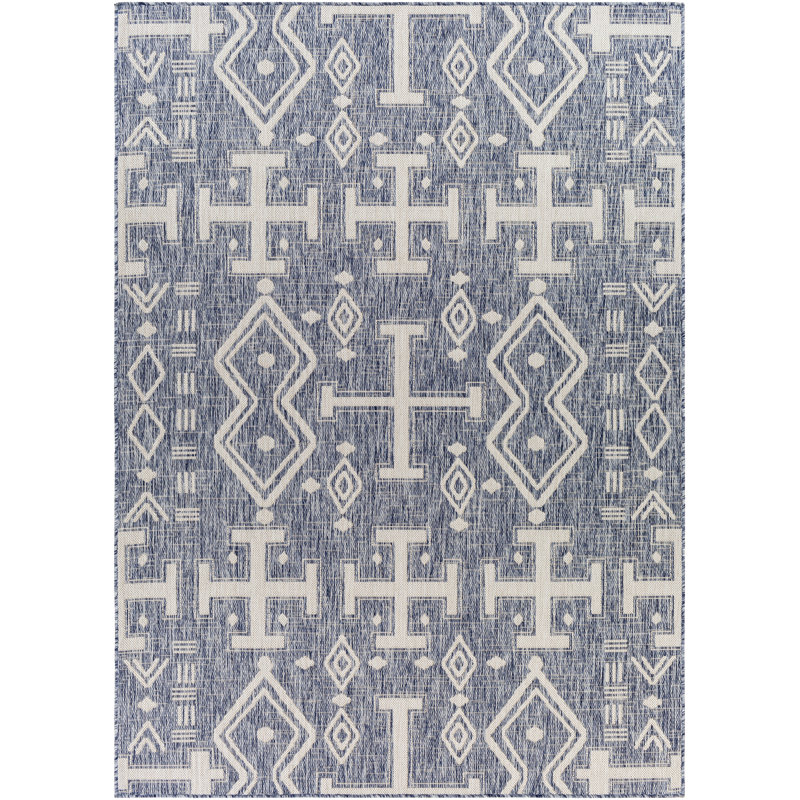 Khalsa Indoor / Outdoor Rug, Rectangle 5'3" x 7'