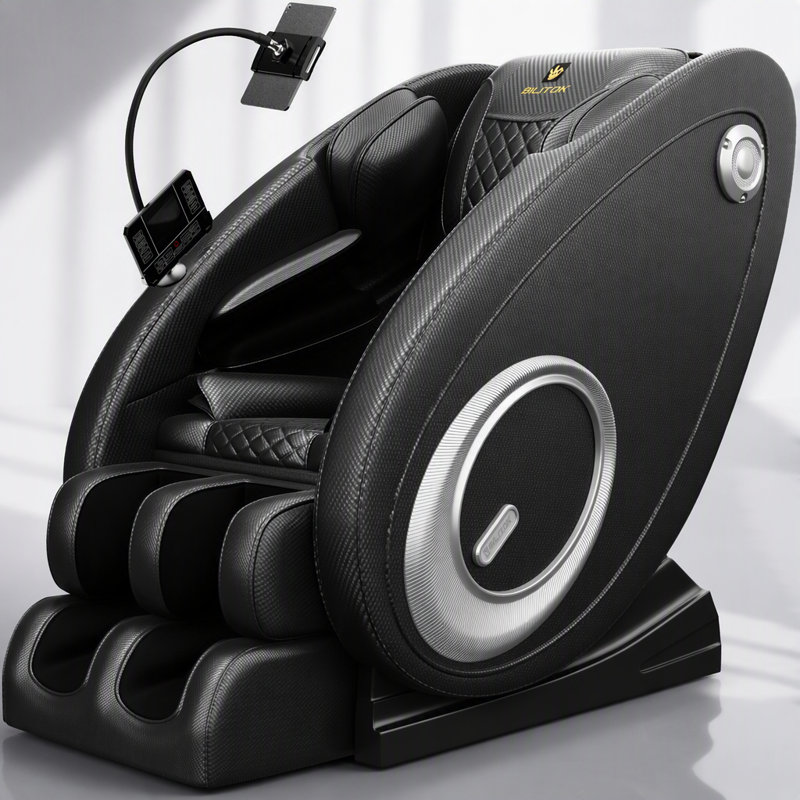 Fauteuil de massage intégral à gravité zéro avec fonction de pression d'air et de chauffage pour une relaxation ultime