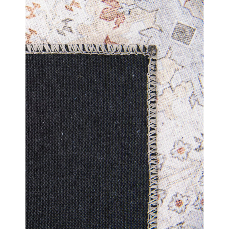 Bungalow Rose Dinah Timeless Rug, Tapis de couloir 2 pi x 5 pi 1 po