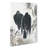 Two Crows by Kawanabe Kyosai - Wrapped Canvas Painting-55361575