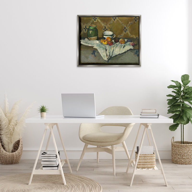 Art mural classique sur toile Floater, H 25 po x l 31 po, Gris