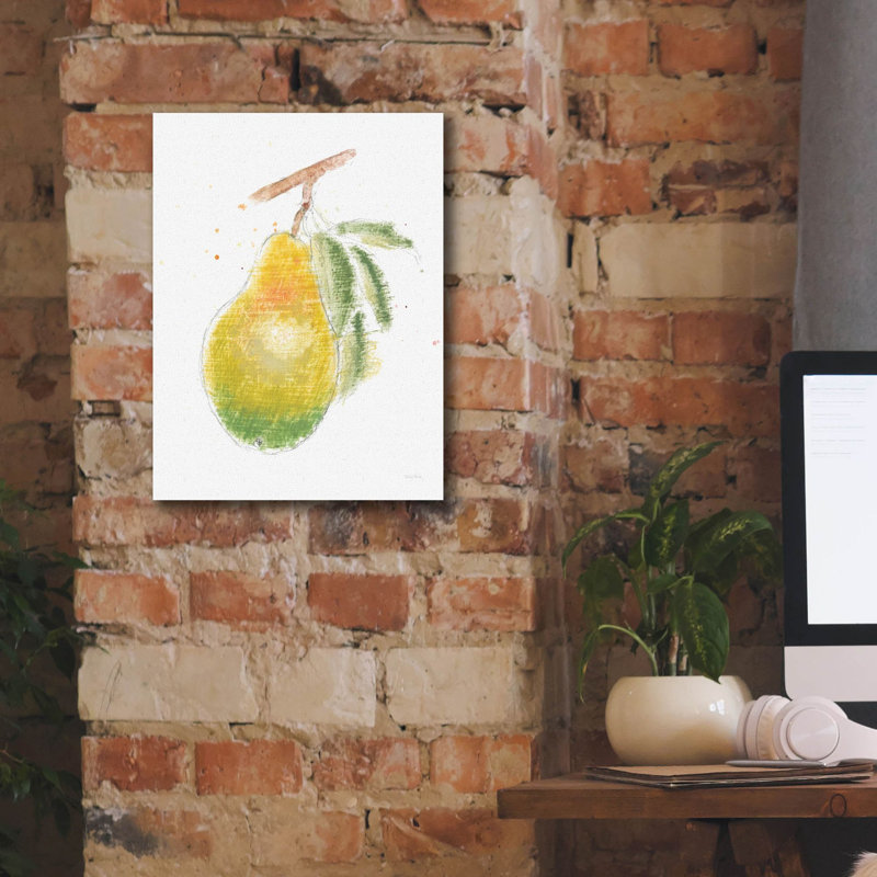 «Garden Delight 5» par Emily Adams, art mural sur toile, H 16 po x l 12 po x P 0,75 po