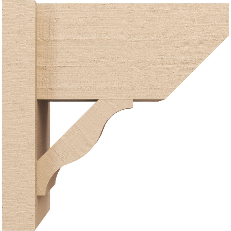 Bois de cèdre brut Funston Slat, H 14 po x l 8 po x P 14 po