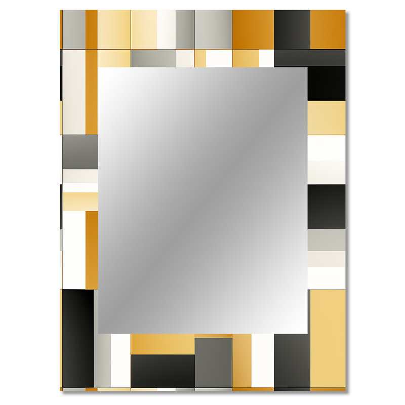 Heinrick - Modern Rectangular Wall Mirror, 40 po x 30 po