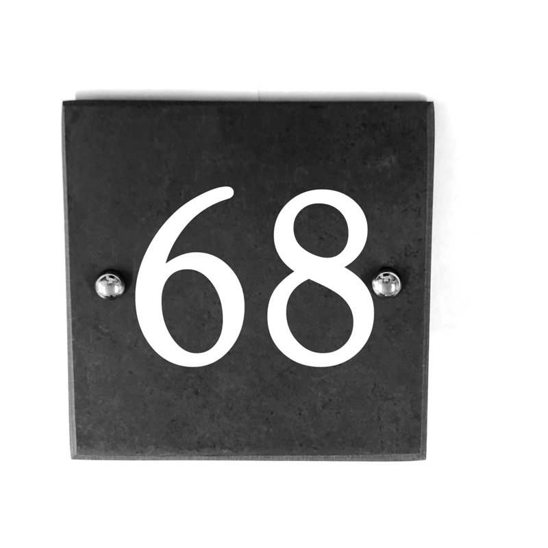 Castin 15cm H Slate House Number
