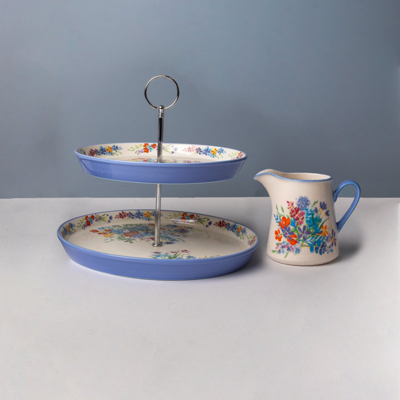 Viscri Meadow Ceramic Cake Stand