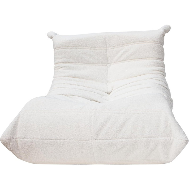 Canapé Lazy Floor pour adultes, style Mid-Century Teddy