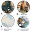 Nimmons - Paysages d'art rond en métal-109711021