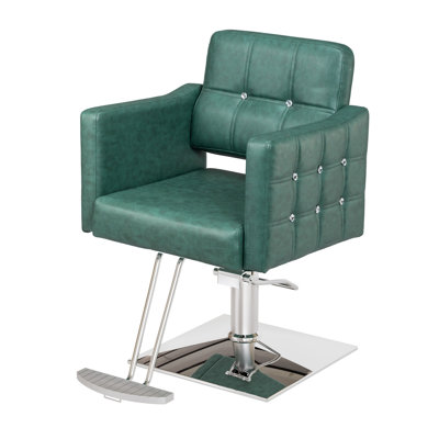 Fauteuil de salon pivotant en similicuir Bertillo