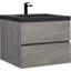 Rangement pour salle de bain, meuble-lavabo flottant simple avec lavabo, meuble-lavabo mural pour salle de bain