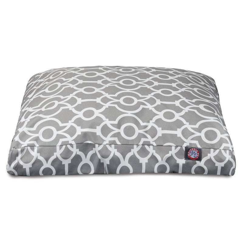 Coussin pour animaux Athens, Gris, Petit (l 20 po x P 27 po x H 4 po)