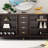 New Chinese Style Solid Wood Sideboard