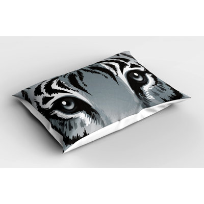 Tiger Polyester Sham Set