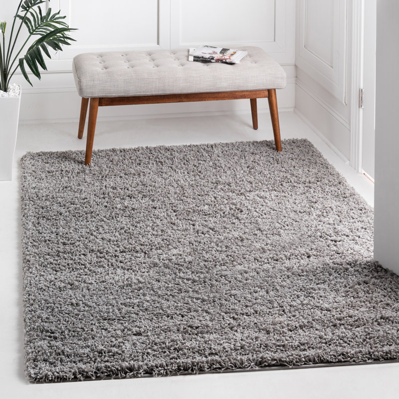 Tapis Santosha à poils longs, Carré 5 pi 3 po