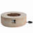 MGO Propane Outdoor Fire Pit with Vertical Stripe Design-1169459207