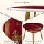 Ensemble de 2 tables basses gigognes Triangle