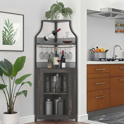 Cabinet/Enclosed Storage Wine Bottle Rack