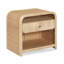 1 - Drawer Solid Wood Nightstand-519201423