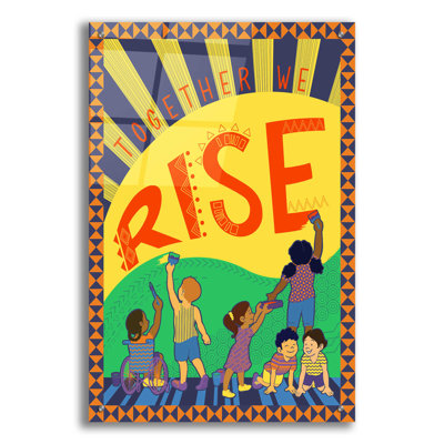 «Together We Rise» par Kris Duran - impression sans cadre