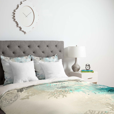 Iveta Abolina Traditional Floral Duvet Cover