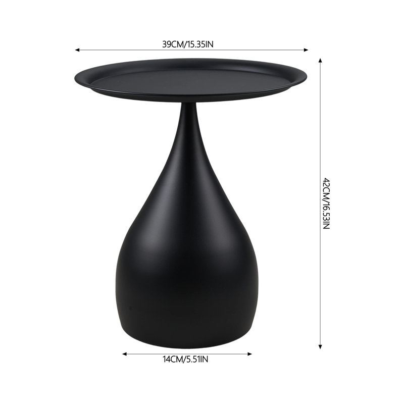 End Table, Black, Black, Black