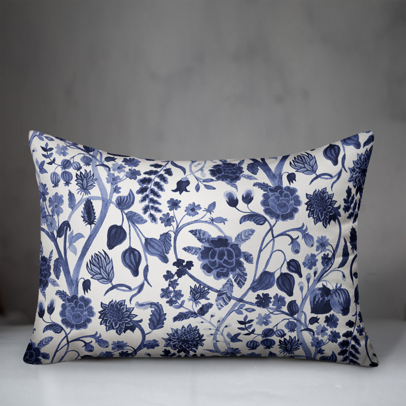  Housse et insert de coussin rectangulaire Watercolor Floral