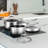 8 - Piece Non-Stick Stainless Steel Cookware Set