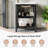 24'' Single Bathroom Vanity With Ceramic Top, Sink Included，Easy Assembly-837431034-833327183-833327171