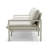 Terra 105'' Wide Powder Coated Aluminum Patio Sofa with Sunbrella® Cushions-88873907
