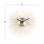 Horloge murale décorative en métal Alsip