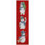 Tapis de Noël Xhevrie bonhomme de neige intérieur / extérieur lavable à la machine-1540654367