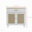 Enceinte de litière pour chat avec bloc-notes, meubles de litière cachés, buffet de maison pour animaux en bois, armoire de rangement, convient à la plupart des chat et litière, pour le bureau du salon