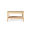 Table basse à 4 pieds en bois massif avec rangement Tazewell