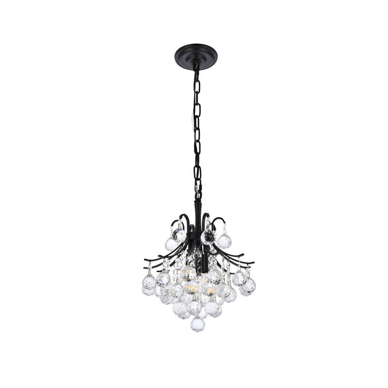Stoller 3 - Light Unique/Statement Pendant, Black