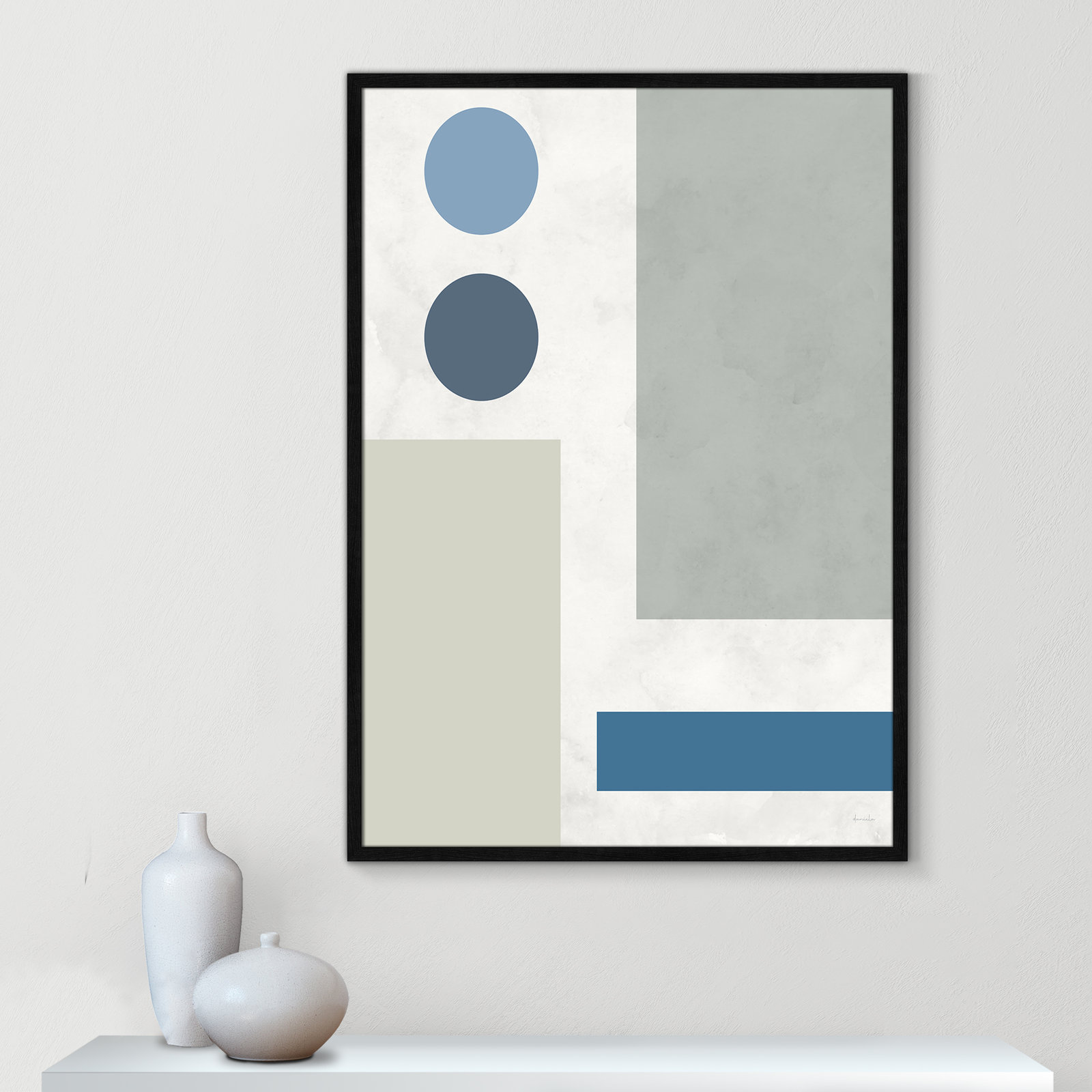 Stars Align I Print, 29.5" W x 41.5" H, Black Framed