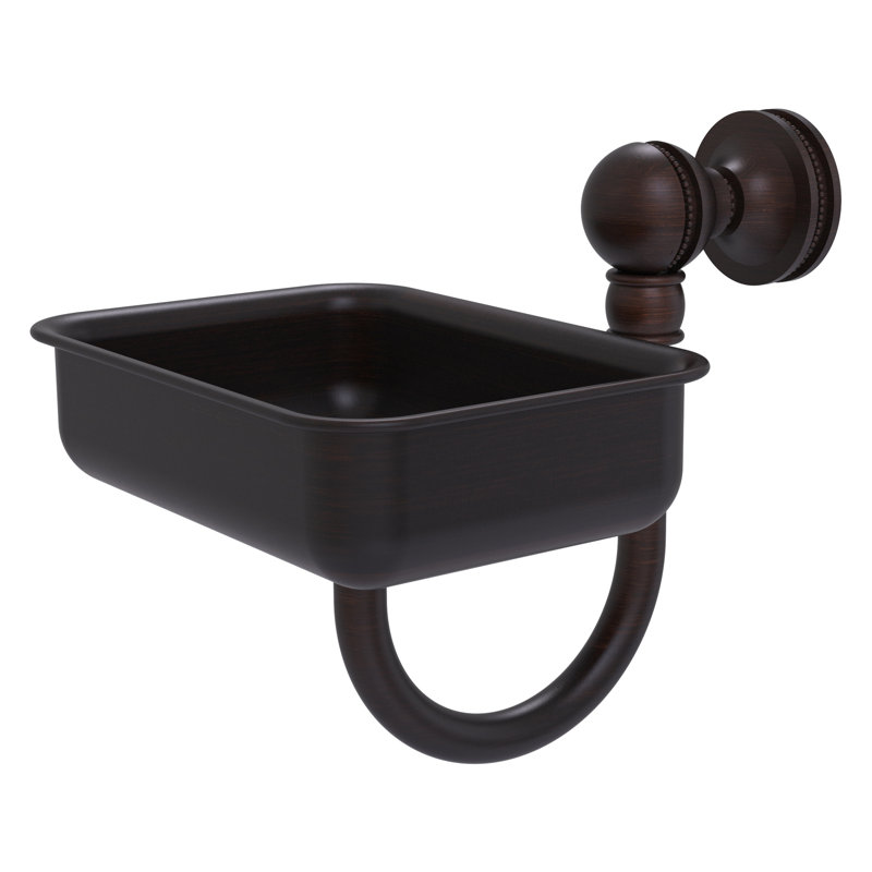 Mambo Soap Dish Bathroom Tray Tumbler, Venetian Bronze
