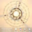 Mini-lustre en cristal Daugherty Petit plafonnier moderne en cristal pour couloir-768118346