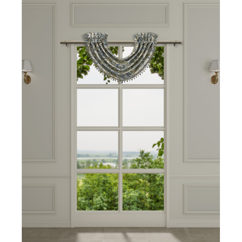 ANZALONE Window Waterfall Valance Spa