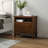 28.3" W 2-Drawer End Table with Charging Station-79191117