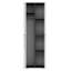 Aithusa 2 Door Solid + Manufactured Wood Wardrobe