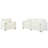 2 - Piece Living Room Set, Loveseat Couch & Sofa Armchair Set, Chenille Upholstered Couches Set With 3 Pillows-18712096