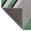 Tapis décoratif vert et gris-1230227272