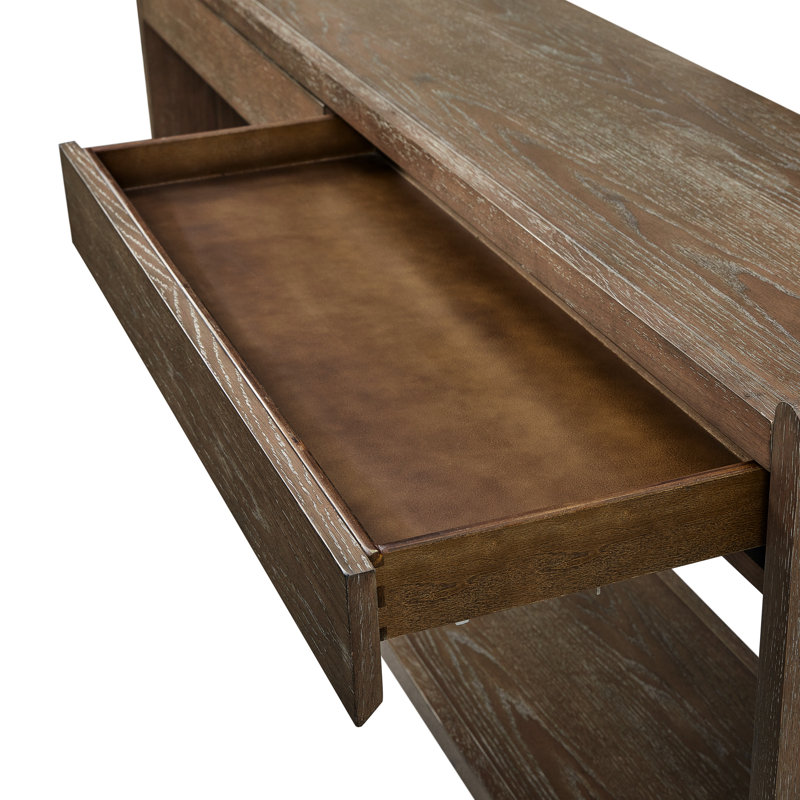 Grand lit à panneau à 2 tiroirs blanc vieilli, plateforme compatible avec la mousse à mémoire de forme, finition en bois rustique, mouvement à fermeture douce, idéal pour un lit de chambre à coucher en blanc, aspect, fonctionnalité et décoration