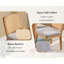 20.5cm H Upholstered Full Back Side Chair-36418646-36418651