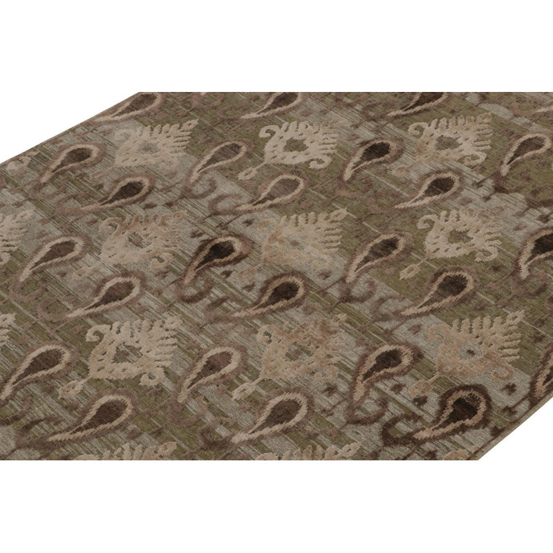 One-of-a-Kind 6' X 9'6" Hand Knotted Area Rug