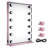 Freestanding Mirror with Shelves