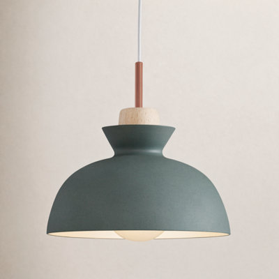 Ozma 1 - Light Single Dome Pendant